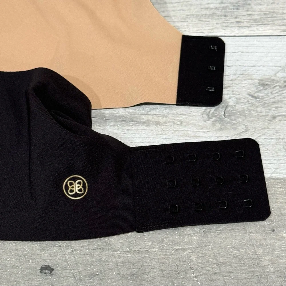 HONEYLOVE CROSSOVER WIRELESS BRA - BLACK  - SIZE - SMALL - Picture 4 of 5